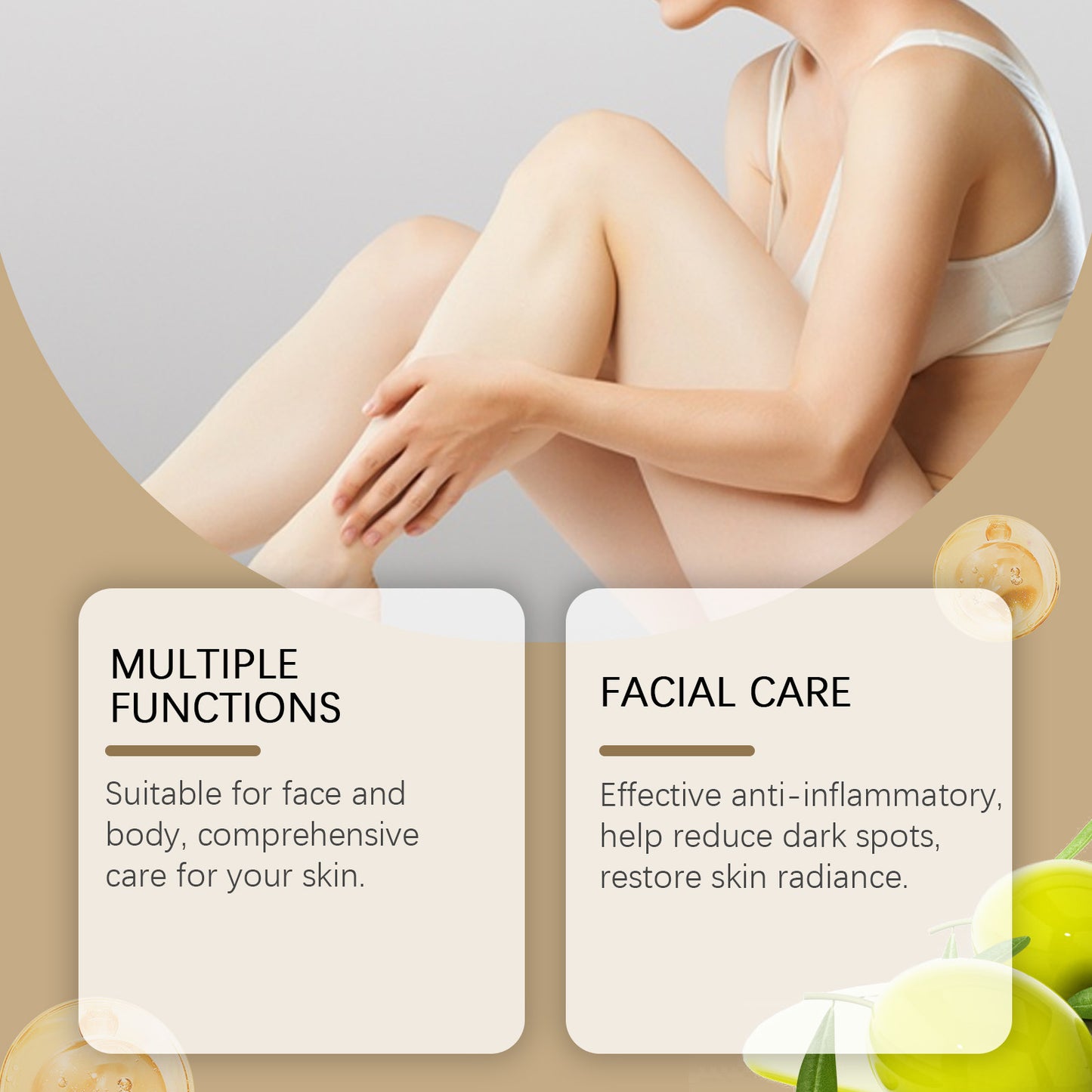 Shea Butter Moisturizer Body Cream Soothe Dry Skin Deep Hydration Fade Fine Lines Increase Elasticity Repair Barrier Body Lotion