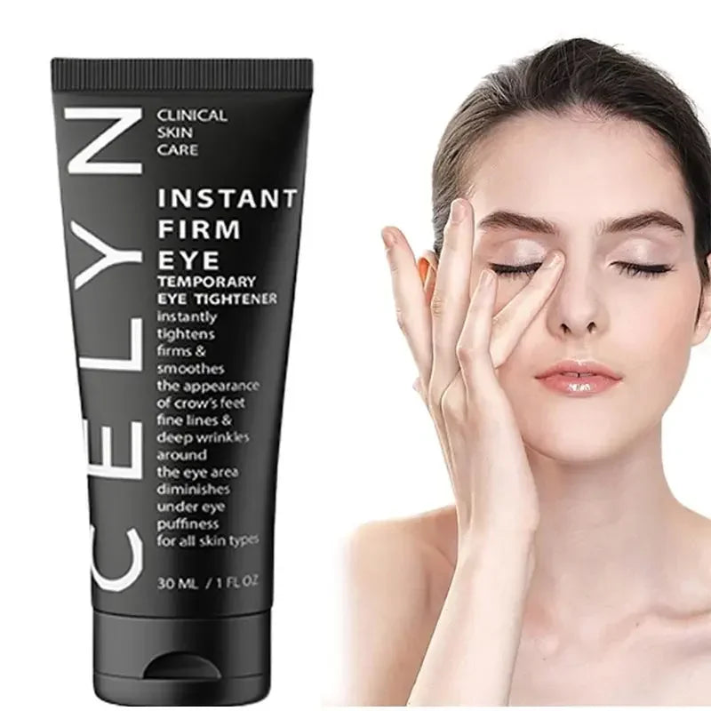 Cëlyn 3 Minutes Instant Firm Eye Cream Wrinkle Removal Lifting Tighten Remove Eye Bags Dark Circles Moisturize Peptide Eye Cream