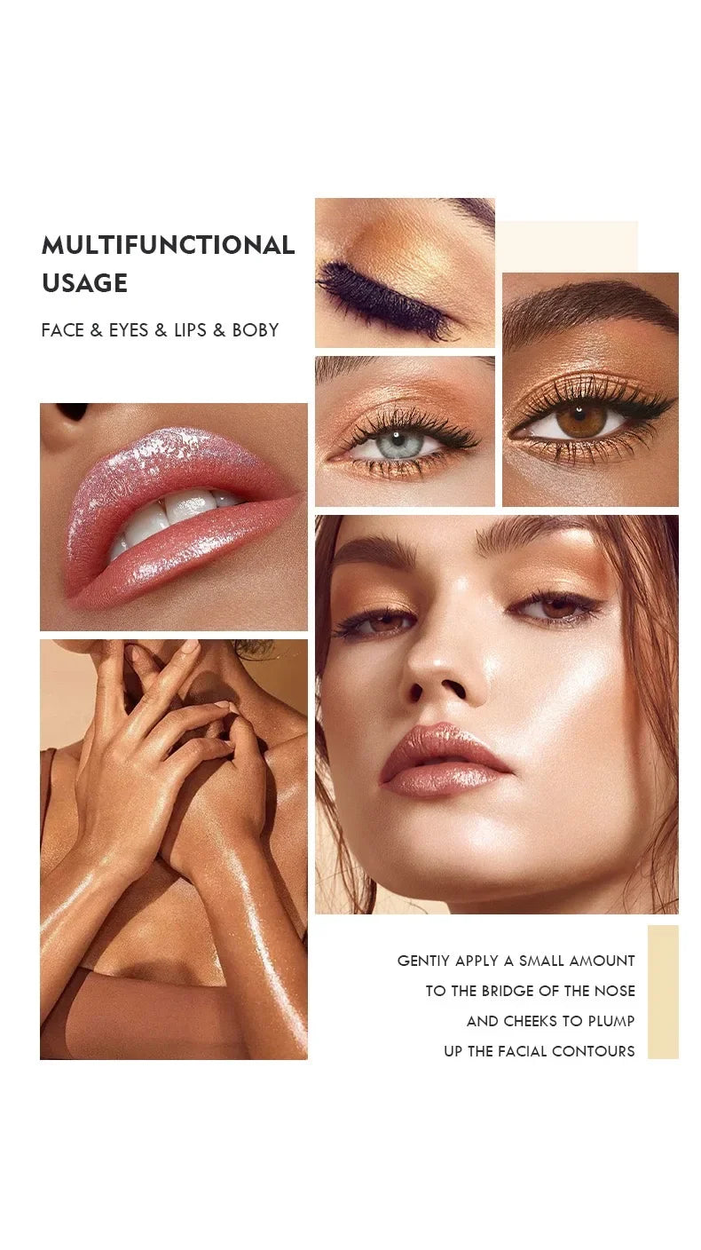 10 Colors Liquid Blush Soft Easy to Apply Liquid Cream Blush Lightweight Long-lasting Brightens Liquid Blusher Makeup.