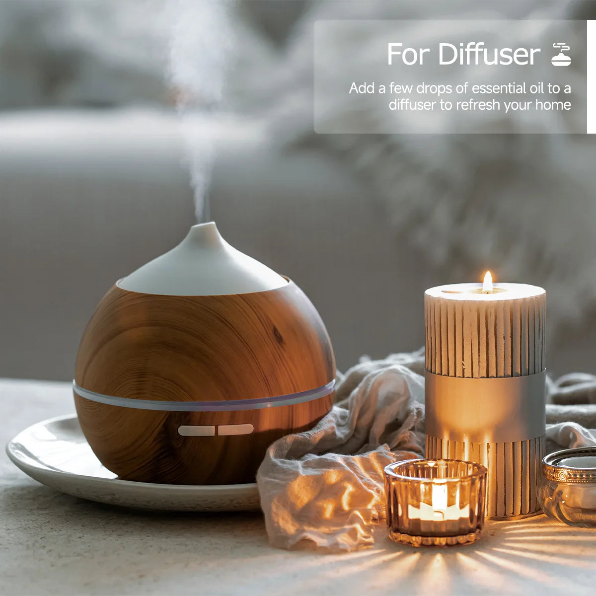 100ml Pure Natural Essential Oils For Diffuser Candle Making Lavender Jasmine Vanilla Eucalyptus Aroma Essential Oil