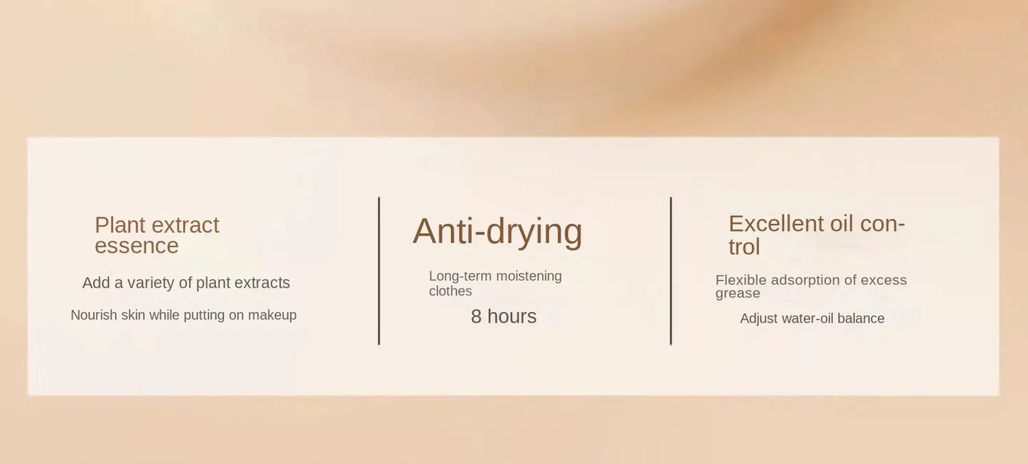 New Feotznw Soft Yarn Makeup Holding Liquid Foundation Matte Concealer Waterproof Moisturizing Air Cushion Facial Cosmetics