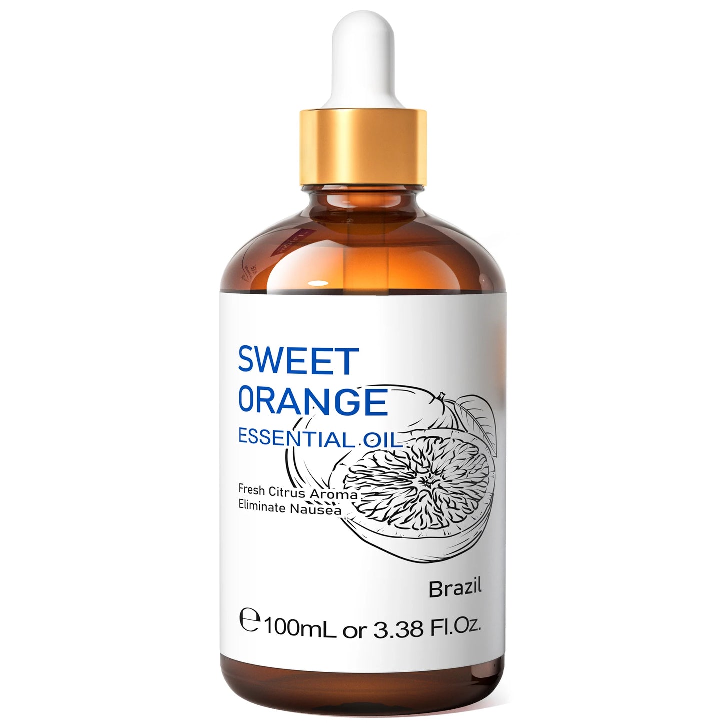 HIQILI 100ML Vetiver Essential Oils,100% Pure Nature for Aromatherapy, Diffuser, Humidifier,Massage, Relieving Stress, Hair Care