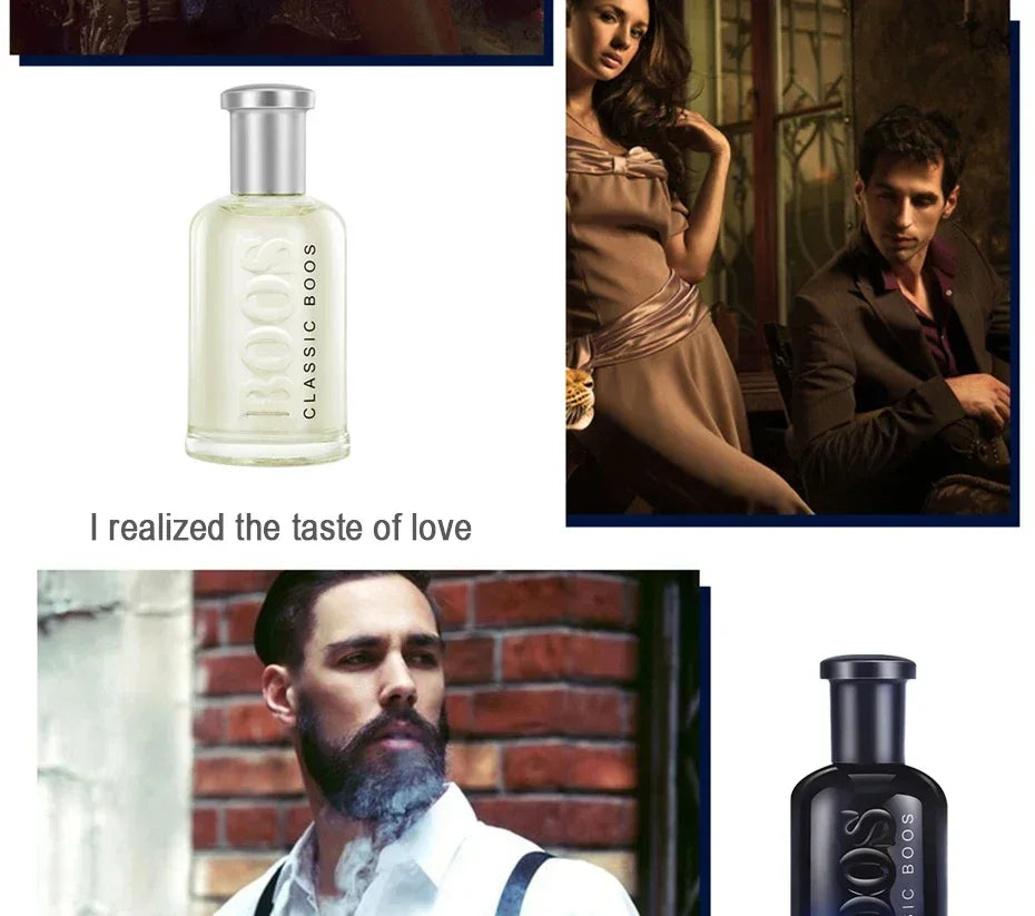 Hot Sale Perfume For Men Self Confidence Cologne Perfume Atomizer Fresh Temptation Gentleman Parfum Male Fragrance Cologne