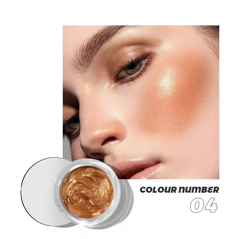 10 Colors Liquid Blush Soft Easy to Apply Liquid Cream Blush Lightweight Long-lasting Brightens Liquid Blusher Makeup.