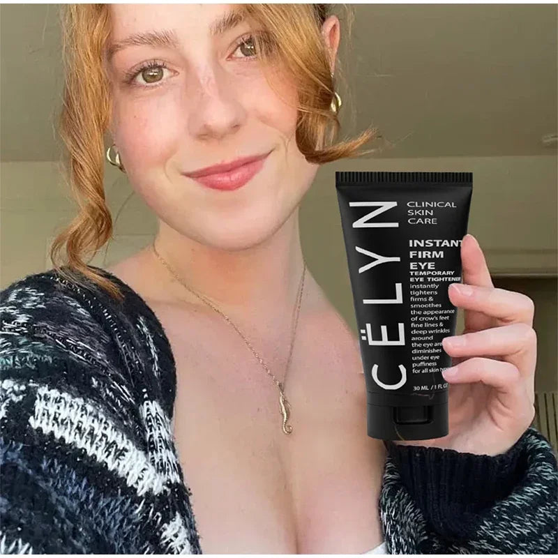 Cëlyn 3 Minutes Instant Firm Eye Cream Wrinkle Removal Lifting Tighten Remove Eye Bags Dark Circles Moisturize Peptide Eye Cream