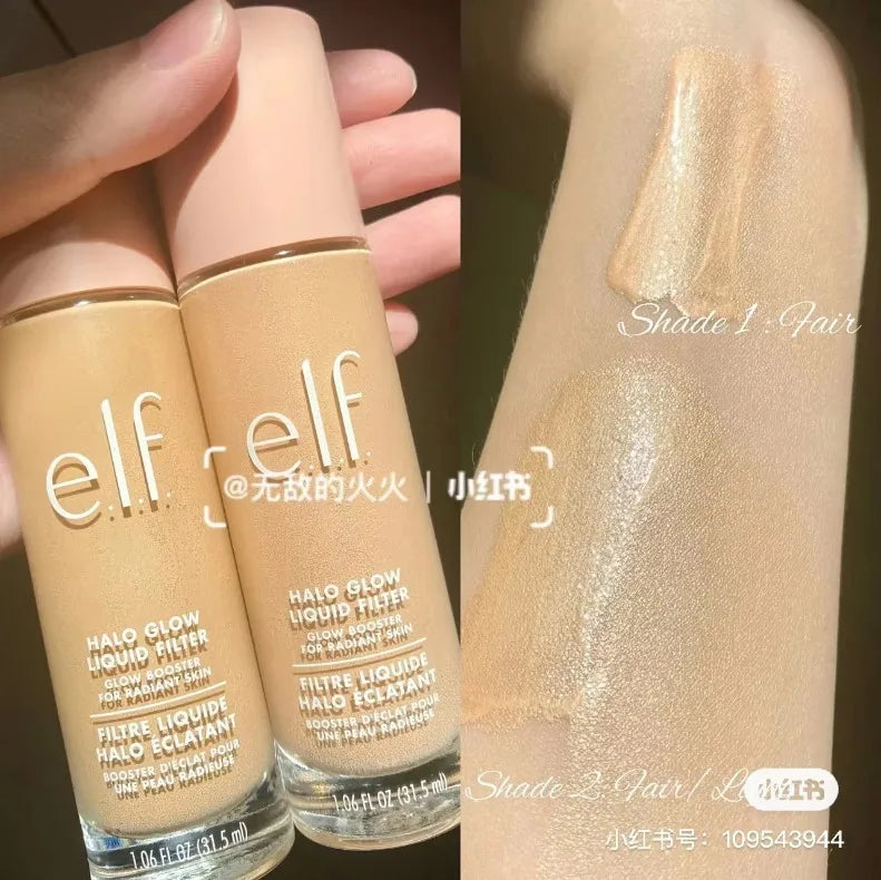 Halo Glow Elf Makeup Liquid Filter Highlighter Base Brightening Makeup Primer  Concealer Hydration  Rare Beauty Cosmetics