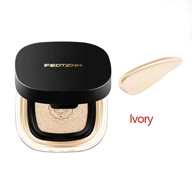 New Feotznw Soft Yarn Makeup Holding Liquid Foundation Matte Concealer Waterproof Moisturizing Air Cushion Facial Cosmetics