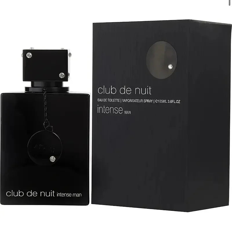 Armaf Night Club Wild Black Edition For Men - Woody Floral Eau De Toilette Spray Long-Lasting Fragrance Ideal Lover Gift