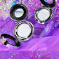 CHARMACY Rainbow Duochrome Highligter New 5 Colors Shimmer Multichrome Long-lasting Eye Shadow Cosmetic Makeup for Women