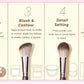 Jessup Makeup Brushes set 15pcs Brown Make up Brushes Vegan Foundation Blender Concealer Powder Eyeshadow Highlighter Brush,T498