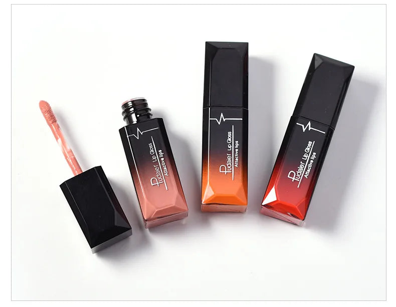 21-Color Beauty Lip Gloss Matte Mist Lip Glaze Waterproof Long lasting Cosmetics Lip Tint Paste Not-fade Liquid Lipstick.