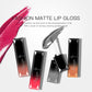 21-Color Beauty Lip Gloss Matte Mist Lip Glaze Waterproof Long lasting Cosmetics Lip Tint Paste Not-fade Liquid Lipstick.