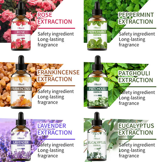 100ml Pure Natural Essential Oils For Diffuser Candle Making Lavender Jasmine Vanilla Eucalyptus Aroma Essential Oil