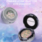 CHARMACY New 10 Multichrome Single Eye Shadow High Pigment Long Lasting Duo Chrome Eyeshadow Glitter Makeup For Eyes