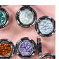 CHARMACY New 10 Multichrome Single Eye Shadow High Pigment Long Lasting Duo Chrome Eyeshadow Glitter Makeup For Eyes