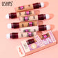 12 colors sponge head liquid foundation, long-lasting moisturizing liquid concealer, non-stripping waterproof concealer