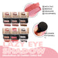 Two-color eyeshadow tray Matte makeup products Women's cosmetics Korea new beauty health lasting eyeshadow tray