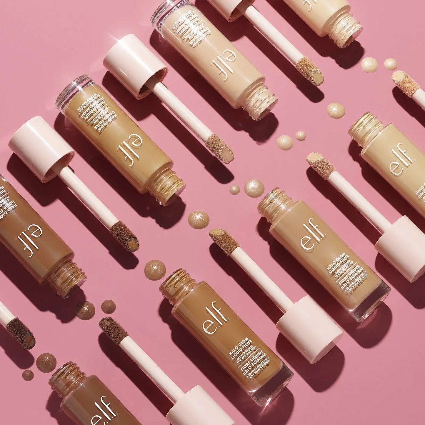 Halo Glow Elf Makeup Liquid Filter Highlighter Base Brightening Makeup Primer  Concealer Hydration  Rare Beauty Cosmetics