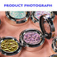 CHARMACY New 10 Multichrome Single Eye Shadow High Pigment Long Lasting Duo Chrome Eyeshadow Glitter Makeup For Eyes