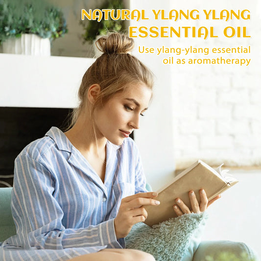 EVOKE OCCU Ylang Ylang Essential Oils, 118ML/4 Fl.Oz. Premium Plant Oil for Diffuser, Purifier, Massage, Candle Soap Making,